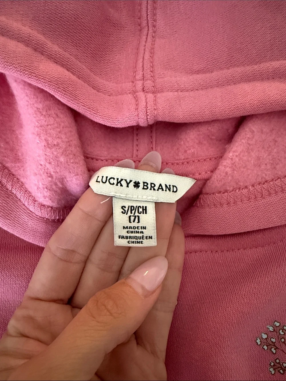 Lucky Brand light pink